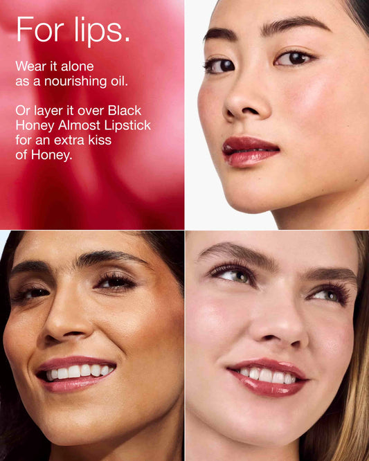 Clinique Pop™ Lip + Cheek Oil in Black Honey, Pink Honey and Nude Honey - US 4722