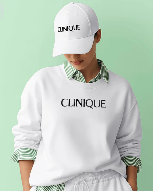 Limited Edition Clinique Baseball Cap in White - US 4306