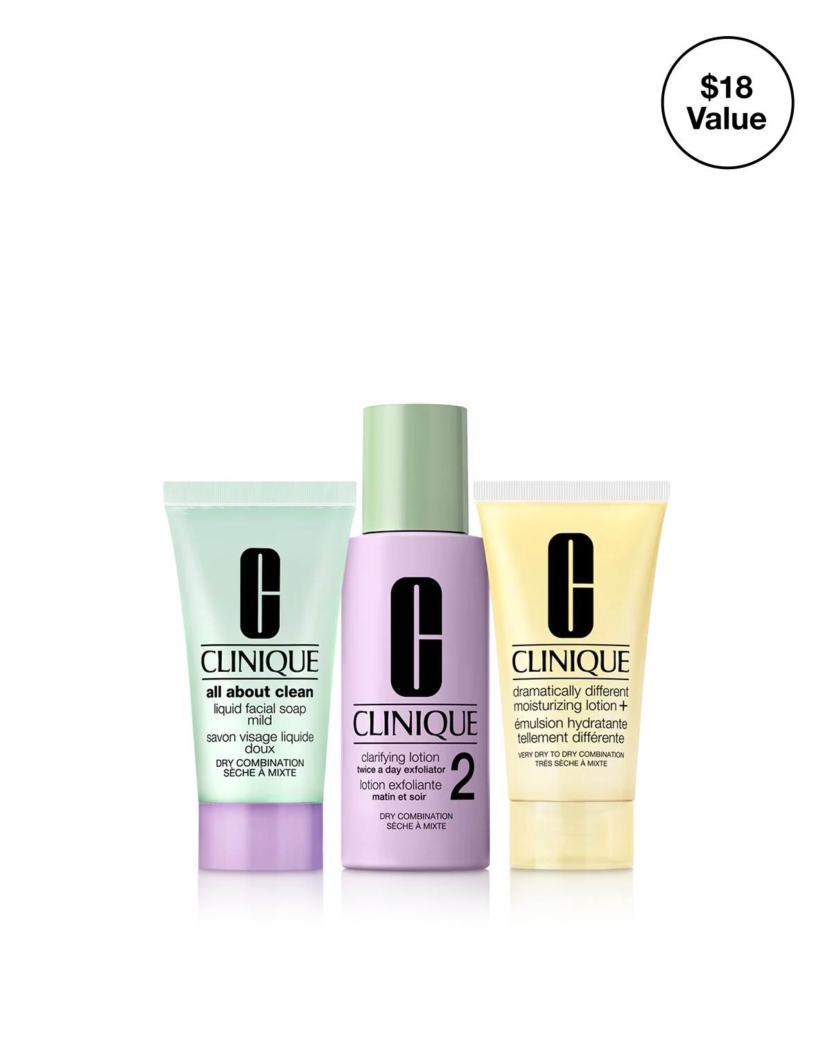 Healthy Skin Routine: Mini 3-Step Kit For Dry Skin - US 0996