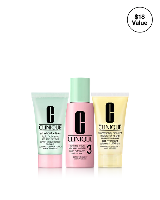 Healthy Skin Routine: Mini 3-Step Kit For Combination Oily Skin - US 8994