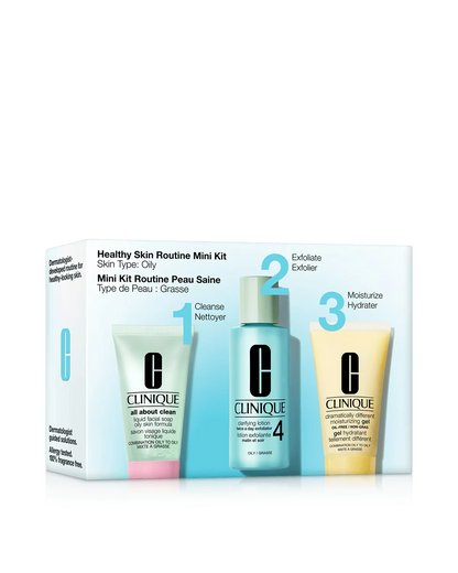 Healthy Skin Routine: Mini 3-Step Kit For Oily Skin - US 1579