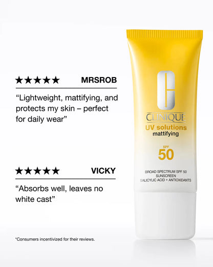 UV Solutions Mattifying Sunscreen Broad Spectrum SPF 50/PA++++ - US 2157