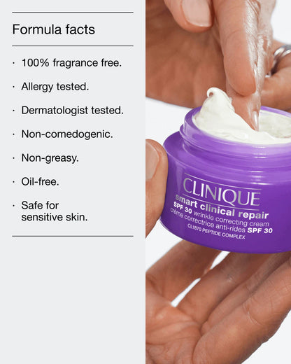 Clinique Smart Clinical Repair™ Broad Spectrum SPF 30 Wrinkle Correcting Cream - US 0562