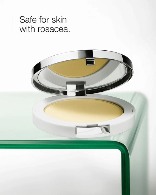 Redness Solutions Instant Relief Mineral Pressed Powder With Probiotic Technology - US 9765